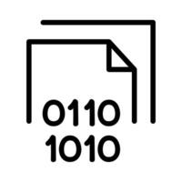 Data conversion icon vector