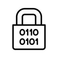 Network security icon vector