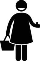 Shopping icon symbol image vector