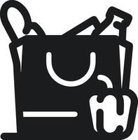 Shopping icon symbol image vector