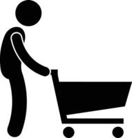 Shopping icon symbol image vector