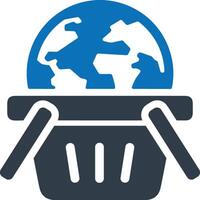 Shopping icon symbol image vector