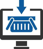 Shopping icon symbol image vector
