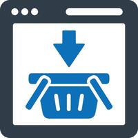 Shopping icon symbol image vector