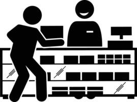 Shopping icon symbol image vector