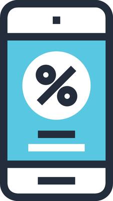 Shopping icon symbol image