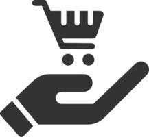 Shopping icon symbol image vector