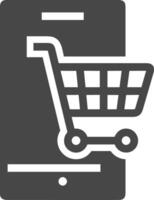 Shopping icon symbol image vector