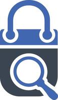 Shopping icon symbol image vector