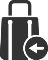 Shopping icon symbol image vector