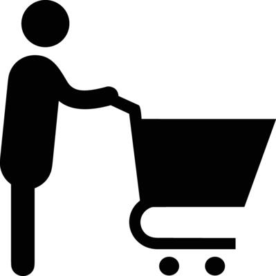 Shopping icon symbol image