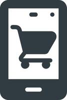 Shopping icon symbol image vector