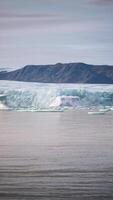 many melting icebergs in Antarctica video