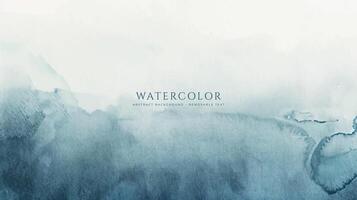 Abstract horizontal watercolor background. Neutral light colored empty space background illustration vector