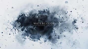 Abstract horizontal watercolor background. Neutral light colored empty space background illustration vector