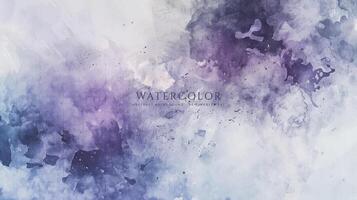 Abstract horizontal watercolor background. Neutral light colored empty space background illustration vector