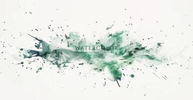 Abstract horizontal watercolor background. Neutral light colored empty space background illustration vector