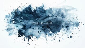 Abstract horizontal watercolor background. Neutral light colored empty space background illustration vector