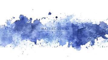 Abstract horizontal watercolor background. Neutral light colored empty space background illustration vector