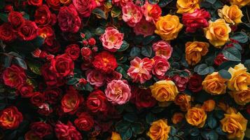 In Bloom The Artistic Embrace of Corporate Roses photo