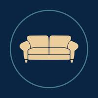 Furniture useful icon abstract trendy colorful art illustration background design vector