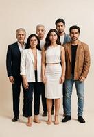 a group of hispanic people posing for a photo