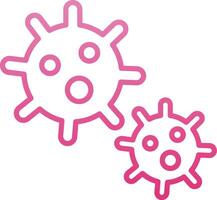 Platelet Line Gradient Icon vector