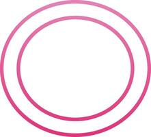 Capital O Icon vector