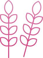 Crops Line Gradient Icon vector