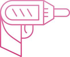 Screwdriver Line Gradient Icon vector