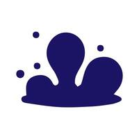Liquid shapes, frames with uneven wavy edge set, collection. Water, fluid, paint, milk puddle, stain, rounded blot with splashes, drops, blobs, droplets. Design elements, backgrounds for tex vector
