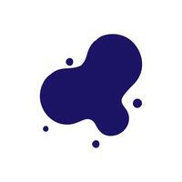 Liquid shapes, frames with uneven wavy edge set, collection. Water, fluid, paint, milk puddle, stain, rounded blot with splashes, drops, blobs, droplets. Design elements, backgrounds for tex vector