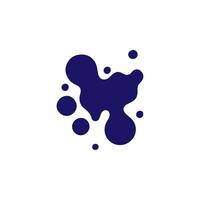 Liquid shapes, frames with uneven wavy edge set, collection. Water, fluid, paint, milk puddle, stain, rounded blot with splashes, drops, blobs, droplets. Design elements, backgrounds for tex vector