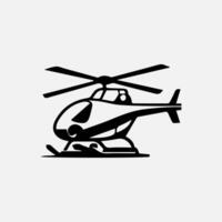 Helicopter icon design isolated on white background vector