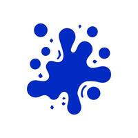 Liquid shapes, frames with uneven wavy edge set, collection. Water, fluid, paint, milk puddle, stain, rounded blot with splashes, drops, blobs, droplets. Design elements, backgrounds for tex vector