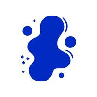 Liquid shapes, frames with uneven wavy edge set, collection. Water, fluid, paint, milk puddle, stain, rounded blot with splashes, drops, blobs, droplets. Design elements, backgrounds for tex vector