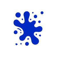 Liquid shapes, frames with uneven wavy edge set, collection. Water, fluid, paint, milk puddle, stain, rounded blot with splashes, drops, blobs, droplets. Design elements, backgrounds for tex vector