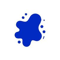 Liquid shapes, frames with uneven wavy edge set, collection. Water, fluid, paint, milk puddle, stain, rounded blot with splashes, drops, blobs, droplets. Design elements, backgrounds for tex vector