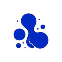 Liquid shapes, frames with uneven wavy edge set, collection. Water, fluid, paint, milk puddle, stain, rounded blot with splashes, drops, blobs, droplets. Design elements, backgrounds for tex vector