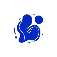 Liquid shapes, frames with uneven wavy edge set, collection. Water, fluid, paint, milk puddle, stain, rounded blot with splashes, drops, blobs, droplets. Design elements, backgrounds for tex vector