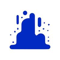 Liquid shapes, frames with uneven wavy edge set, collection. Water, fluid, paint, milk puddle, stain, rounded blot with splashes, drops, blobs, droplets. Design elements, backgrounds for tex vector