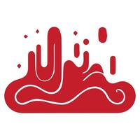 Liquid shapes, frames with uneven wavy edge set, collection. Water, fluid, paint, milk puddle, stain, rounded blot with splashes, drops, blobs, droplets. Design elements, backgrounds for text vector