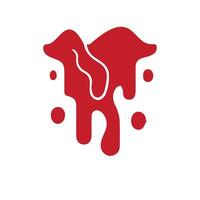 Liquid shapes, frames with uneven wavy edge set, collection. Water, fluid, paint, milk puddle, stain, rounded blot with splashes, drops, blobs, droplets. Design elements, backgrounds for text vector