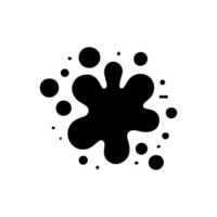 Liquid shapes, frames with uneven wavy edge set, collection. Water, fluid, paint, milk puddle, stain, rounded blot with splashes, drops, blobs, droplets. Design elements, backgrounds for text vector