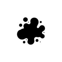 Liquid shapes, frames with uneven wavy edge set, collection. Water, fluid, paint, milk puddle, stain, rounded blot with splashes, drops, blobs, droplets. Design elements, backgrounds for text vector