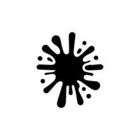 Liquid shapes, frames with uneven wavy edge set, collection. Water, fluid, paint, milk puddle, stain, rounded blot with splashes, drops, blobs, droplets. Design elements, backgrounds for text vector