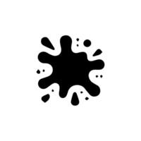 Liquid shapes, frames with uneven wavy edge set, collection. Water, fluid, paint, milk puddle, stain, rounded blot with splashes, drops, blobs, droplets. Design elements, backgrounds for text vector