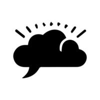 Talk bubble speech icon. Bubbles design elements, Dialogue balloon sticker silhouette vector
