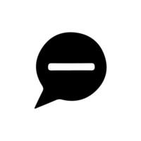 Talk bubble speech icon. Bubbles design elements, Dialogue balloon sticker silhouette vector