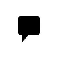 Talk bubble speech icon. Bubbles design elements, Dialogue balloon sticker silhouette vector